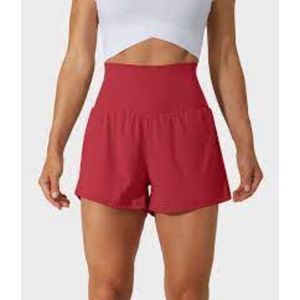 Halara Size S Super High Waisted  2-in-1 Yoga Shorts